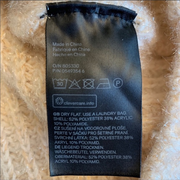 24 Natural Tinsel Knit Sweater - Picture 6 of 8